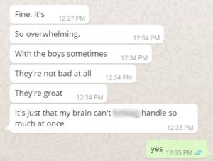 text - keeping it real